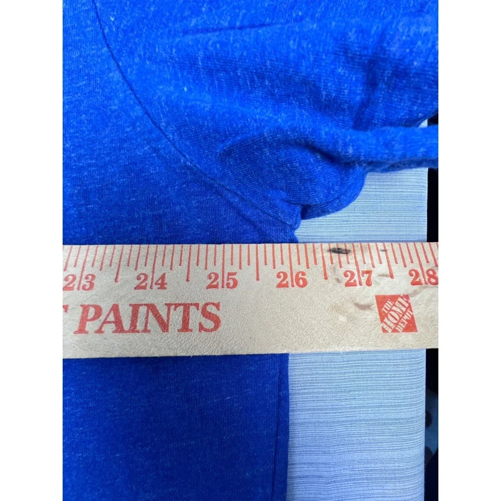 Polo Ralph Lauren‎ Mens XL V-Neck T-Shirt Royal Blue Heather Pony Logo Tee
